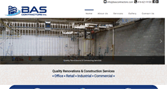 Desktop Screenshot of bascontractors.com