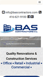Mobile Screenshot of bascontractors.com